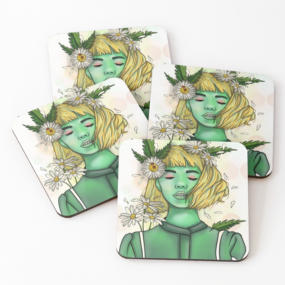 Aperçu de l'œuvre Dessous de verre (lot de 4) créée et vendue par DESIGN-RANGE.