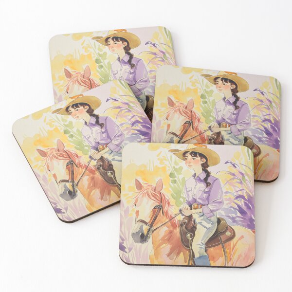 Item preview, Cowboy woman vintage designed and sold by pencil-art98.