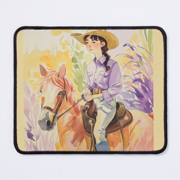 Item preview, Cowboy woman vintage designed and sold by pencil-art98.