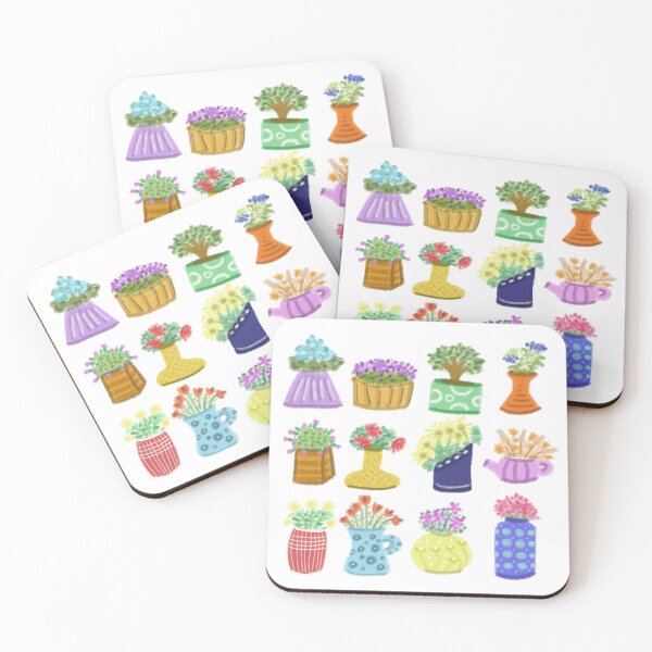 Item preview, Pretty Sweet Flowers and those vases designed and sold by HidingCat.