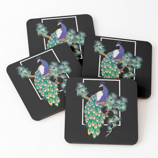 Item preview, Peacock Japan Bird Ornamental Bird designed and sold by MooonTees.