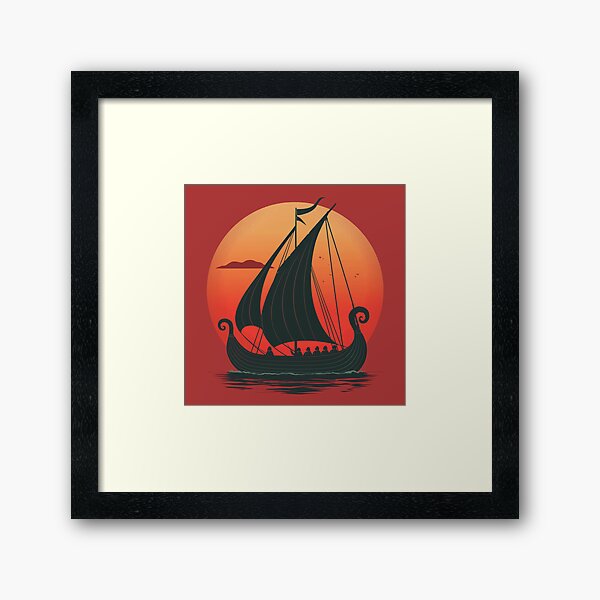 Item preview, Viking Longship designed and sold by QuantumQGear.
