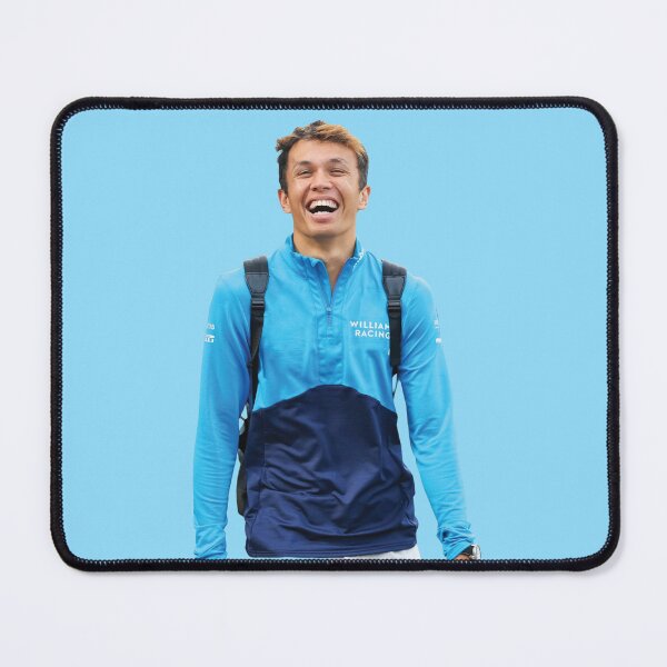 Item preview, A Really Happy Alex Albon F1 Driver Williams F1 Team Logan Sargeant Teammate designed and sold by FormulaGTee1.