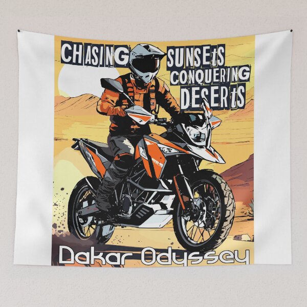 Item preview, Chasing Sunsets, Conquering Deserts: Dakar Odyssey designed and sold by Concept-Hub.