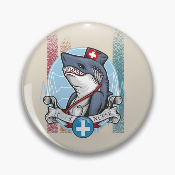 Item preview, a nurse with character shark designed and sold by Moris-shop.