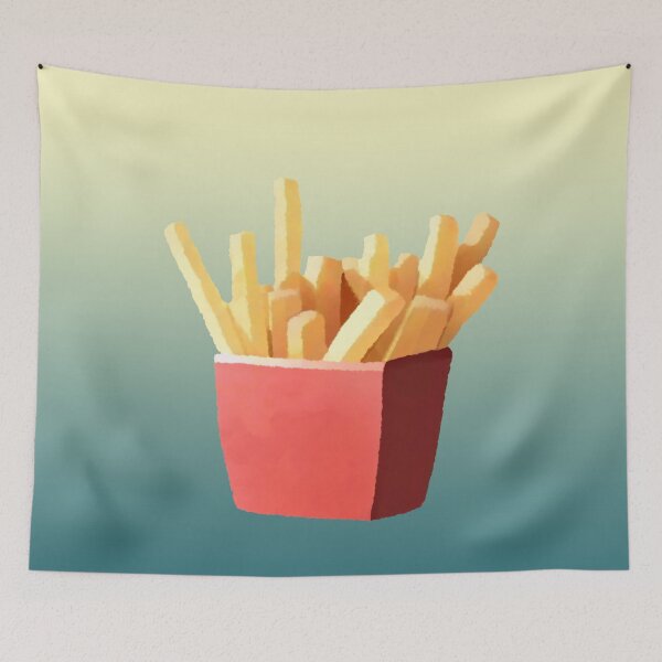 Item preview, French Fries Potato Perfection: Crispy Box of Golden French Fry Delight designed and sold by Carter Schmidt.