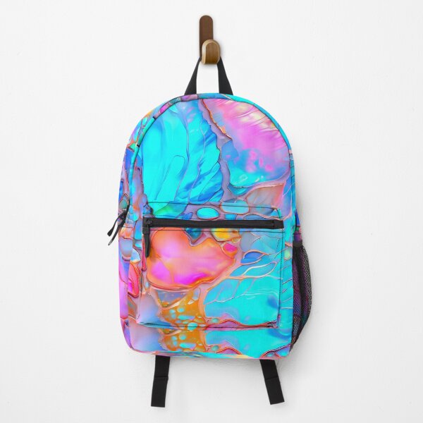 Item preview, Bright Neon Iridescent Opal Abalone Galaxy Witchy Fantasy designed and sold by The Devil That You Forgot.