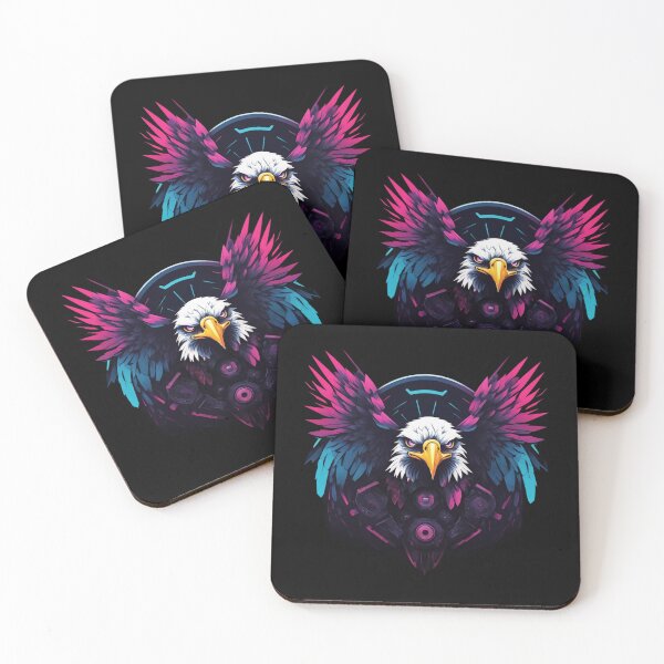 Item preview, American Cyber Eagle, Patriot, Abstract, Military designed and sold by Burn-Ego.
