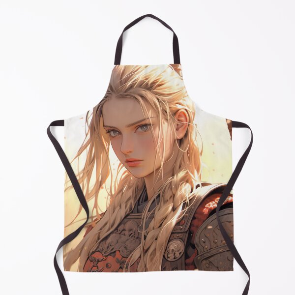 Item preview, Serene Sunlit Ornate Armor Anime Girl designed and sold by bubblegoth.