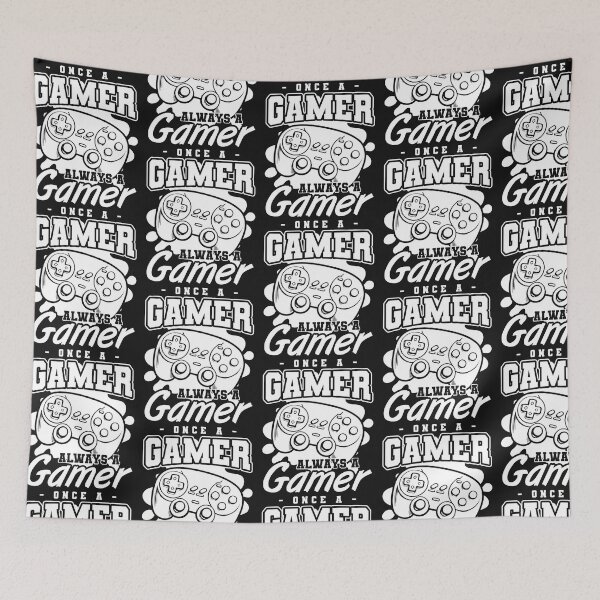 Item preview, Once a Gamer Always a Gamer designed and sold by The People’s Punchline.