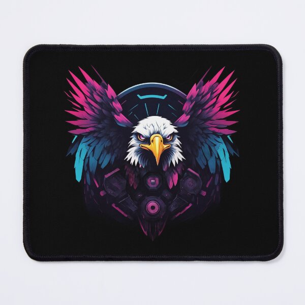 Item preview, American Cyber Eagle, Patriot, Abstract, Military designed and sold by Burn-Ego.