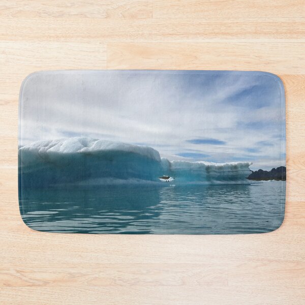 Item preview, Seward Alaska Iceberg with window Kayak Photographic Print designed and sold by Neeshki.