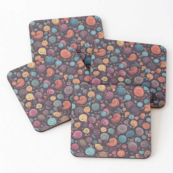 Item preview, Snail Trail Pattern, Abstract, Digital Art designed and sold by Burn-Ego.