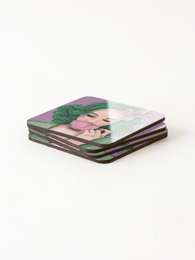 Thumbnail 4 of 5, Coasters (Set of 4), Tea time designed and sold by DESIGN-RANGE.