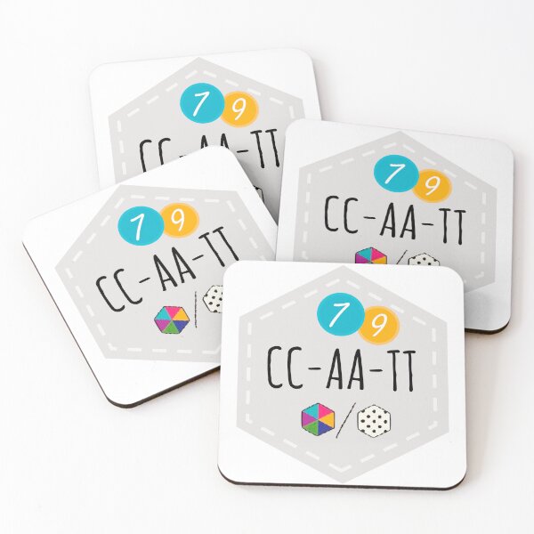 Item preview, CC-AA-TT Patch Tile designed and sold by MeepleCats.