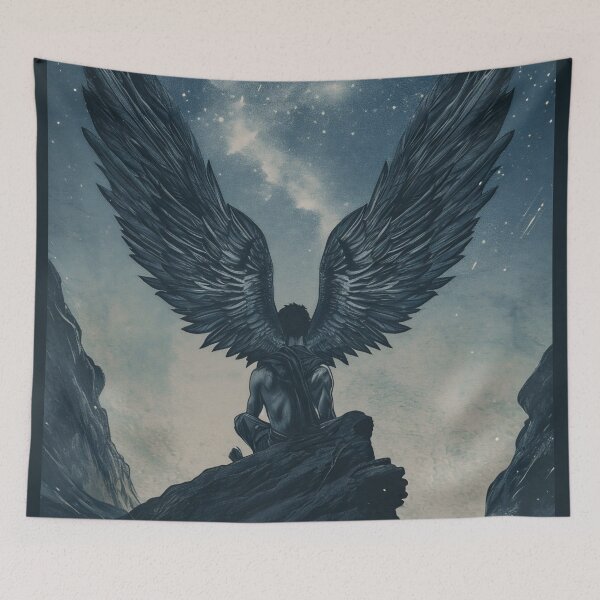 Item preview, Wings of Ambition - Flight Beyond Fear, Dream Within Reach designed and sold by Juuskus.