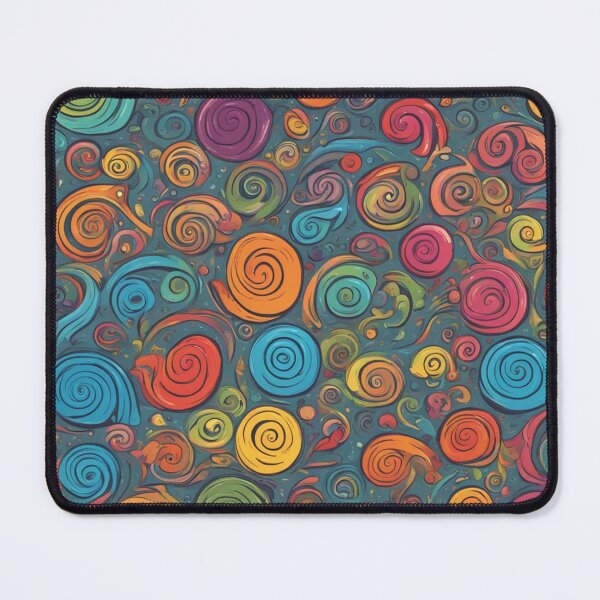 Item preview, Snail Trails and  Shells, Abstract, Digital Art designed and sold by Burn-Ego.