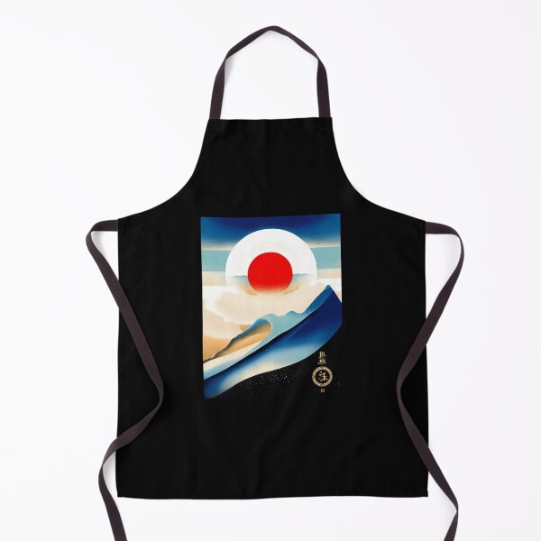 Item preview, Geometric abstract art in Japanese style designed and sold by BubblyDelight.