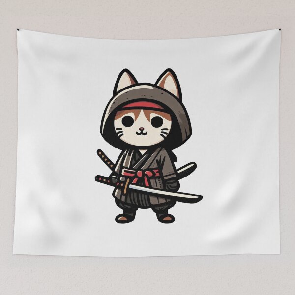 Item preview, Ninja Cat - Assasin Meowsassin designed and sold by revsdesign.