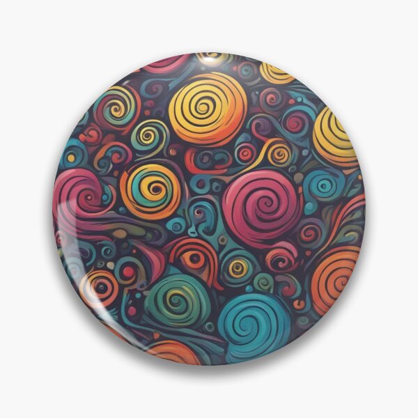 Item preview, Abstract Snail Trails, Cute Colorful, Digital Art designed and sold by Burn-Ego.