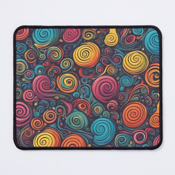 Item preview, Abstract Snail Trails, Cute Colorful, Digital Art designed and sold by Burn-Ego.