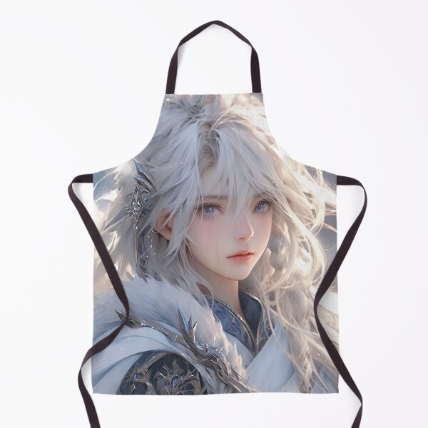 Item preview, Icy Gaze Winter Enchantress Anime Girl designed and sold by bubblegoth.