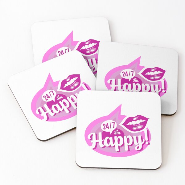 Item preview, 24/7 HAPPY designed and sold by Tshirtalk.