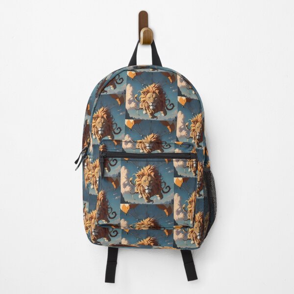 Item preview, Lion jumping with parachute designed and sold by G4RGU.