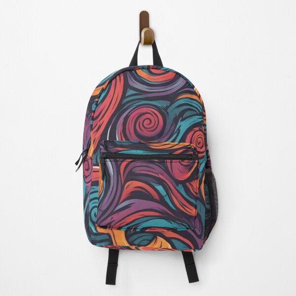 Item preview, Psychedelic Snail Trails, Cute, Abstract Digital Art designed and sold by Burn-Ego.