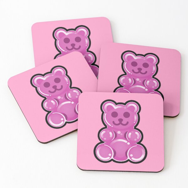 Item preview, Pink Gummy Bear designed and sold by lulubeeart.