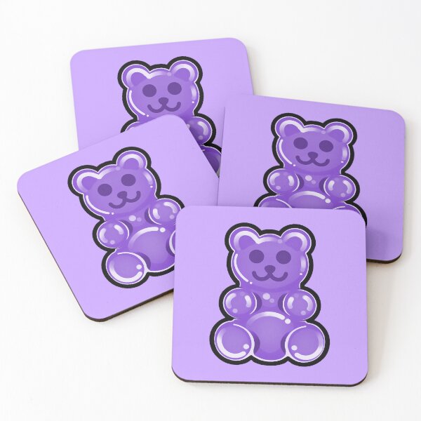Item preview, Purple Gummy Bear designed and sold by lulubeeart.