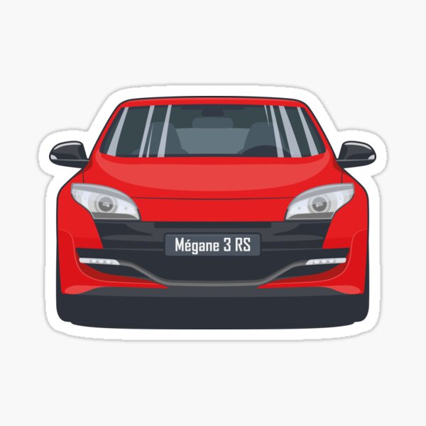 Stickers CACHE FEUX STOP MEGANE 3rs