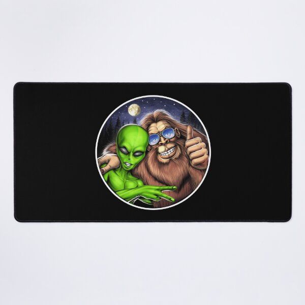 Item preview, Bigfoot and Alien designed and sold by underheaven.