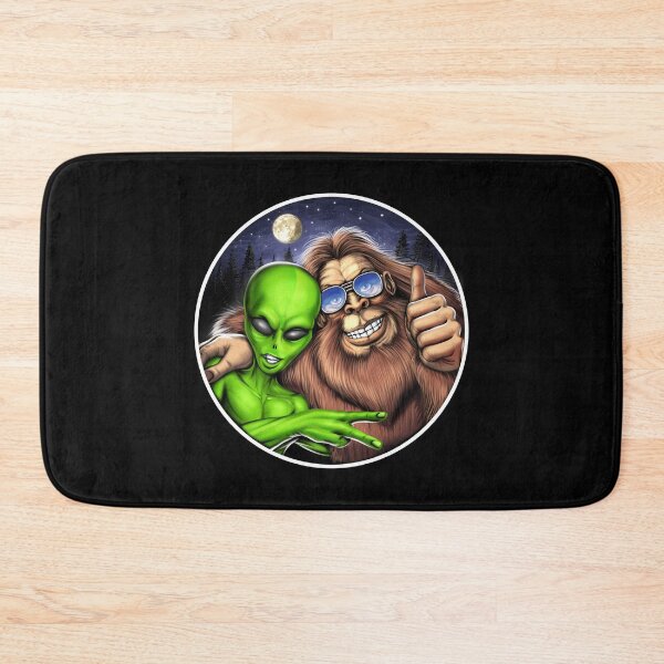 Item preview, Bigfoot and Alien designed and sold by underheaven.