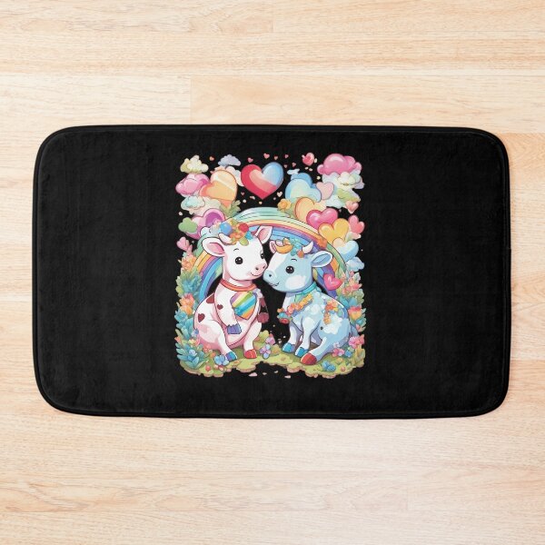 Item preview, Rainbow Lover Cow designed and sold by macadolie.