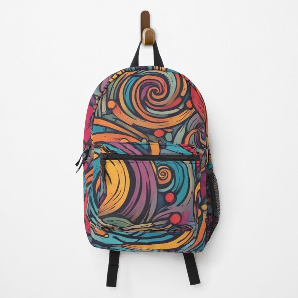 Item preview, Colorful Snail Trails, Cute, Abstract Digital Art designed and sold by Burn-Ego.