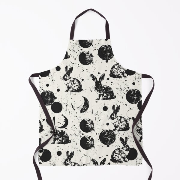 Item preview, Rabbits and moon pattern designed and sold by etherElric.