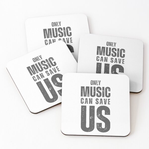 Item preview, only music can save us designed and sold by TrendMosaic.