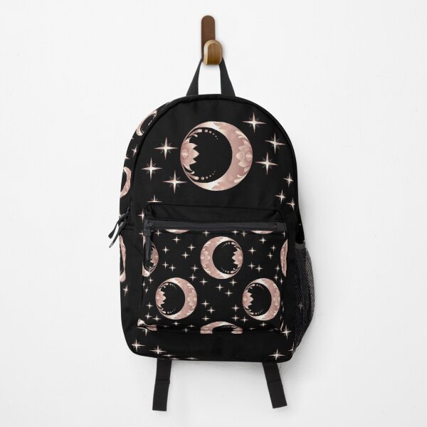 Item preview, Lotus Flower Moon, Rose Gold on Black designed and sold by HildegunStudio.