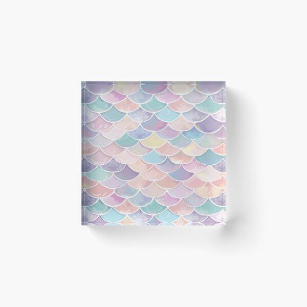 Item preview, Pastel Fantasy Mermaid Scales Pattern designed and sold by StellarSpectrum.