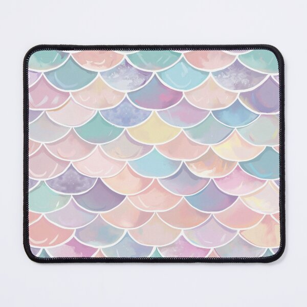 Item preview, Pastel Fantasy Mermaid Scales Pattern designed and sold by StellarSpectrum.