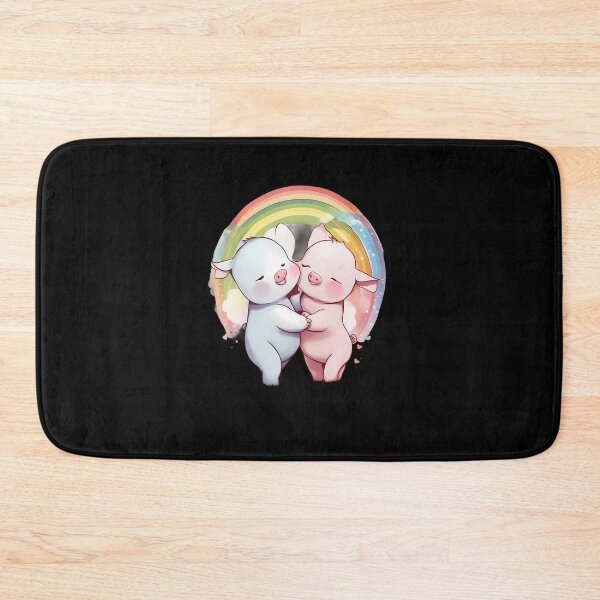 Item preview, Best Friends Forever Pig designed and sold by macadolie.