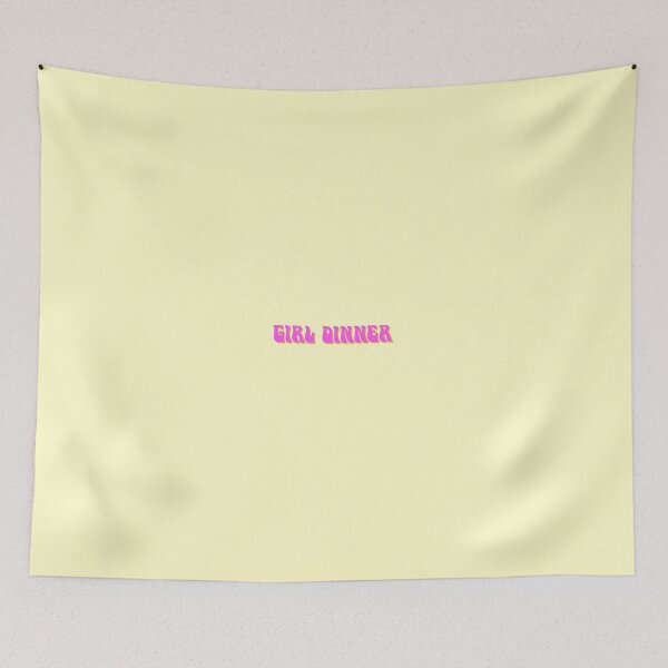 Item preview, Tiktok Viral Slogan - "Girl Dinner" (Line) designed and sold by Luna Pendleton.