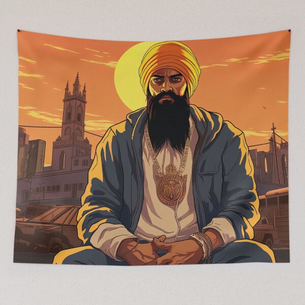Item preview, Guru Nanak | Hip Hop style designed and sold by ComicsFactory.