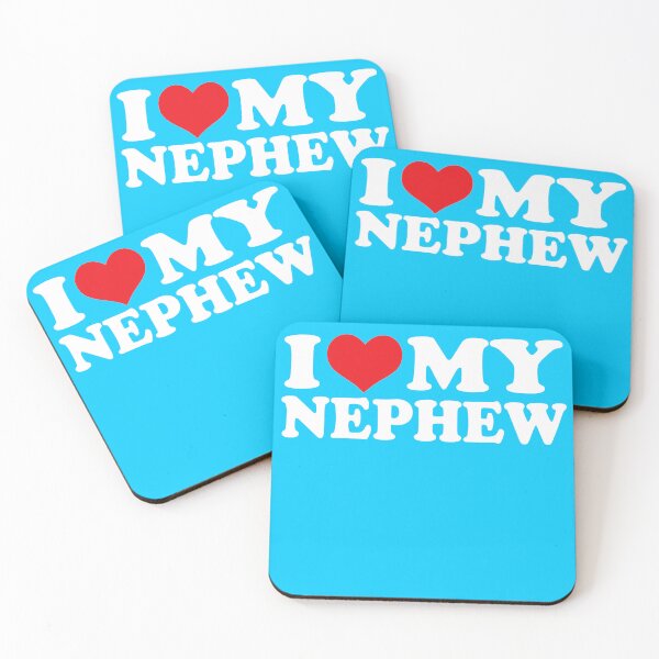 Item preview, I Love my Nephew, I Heart Nephew designed and sold by heavenlywhale.
