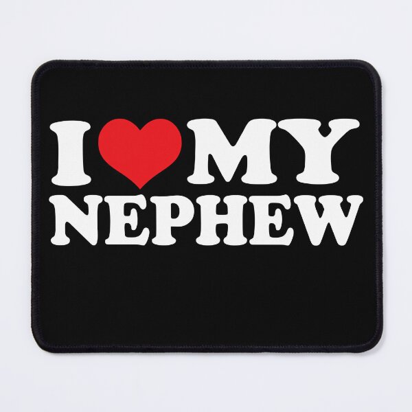 Item preview, I Love my Nephew, I Heart Nephew designed and sold by heavenlywhale.