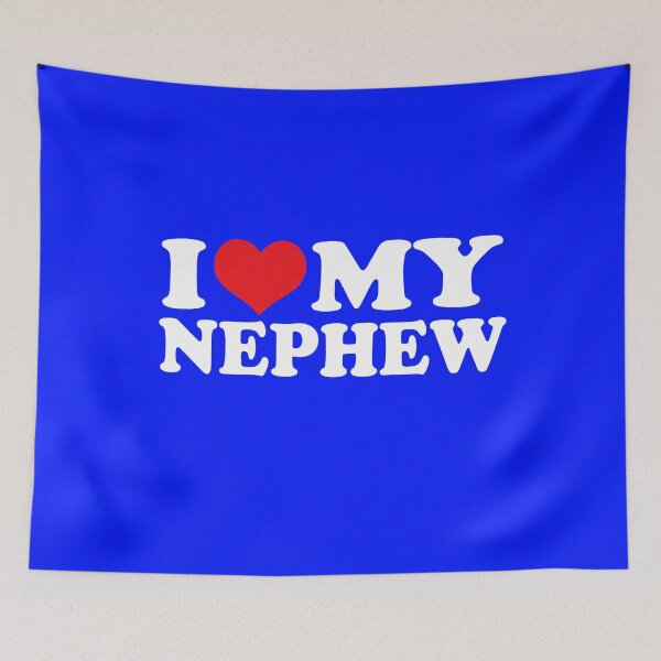 Item preview, I Love my Nephew, I Heart Nephew designed and sold by heavenlywhale.