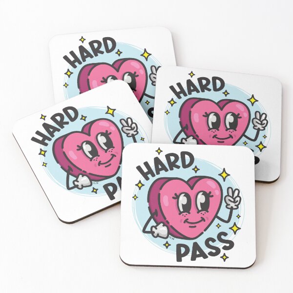 Item preview, Retro Heart - Hard Pass designed and sold by ts-eg.