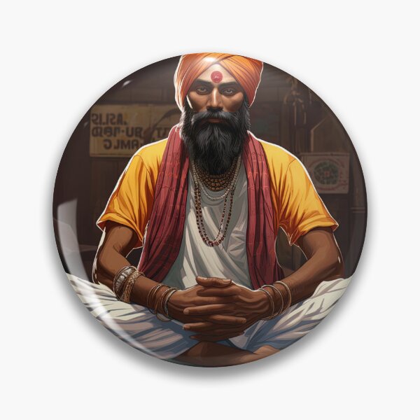 Item preview, Guru Ram Das | Hip Hop style designed and sold by ComicsFactory.