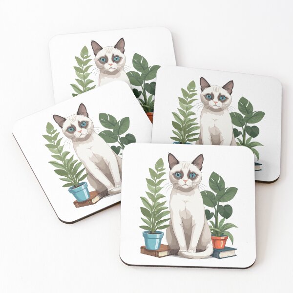 Item preview, Siamese Cat Rules a Kingdom of Knowledge & Greenery designed and sold by cutiepie11cats.
